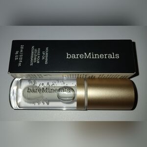 bareMinerals Lip Oil In Shine NIB Full Size + FREE GIFT